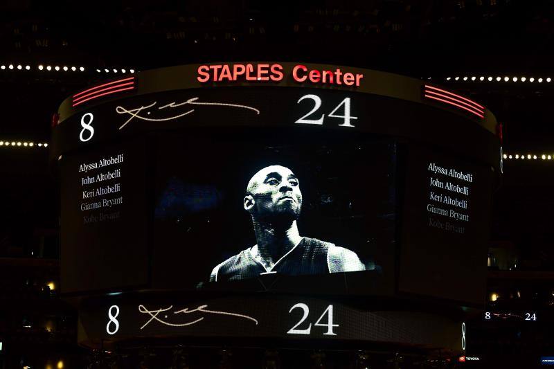 Fotos: El homenaje de los Lakers a Kobe Bryant: nunca se había visto nada igual