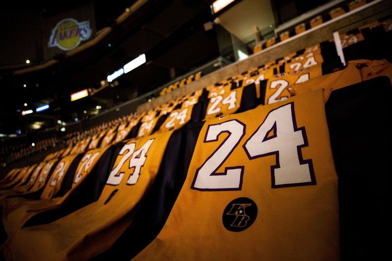 Fotos: El homenaje de los Lakers a Kobe Bryant: nunca se había visto nada igual