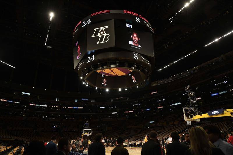 Fotos: El homenaje de los Lakers a Kobe Bryant: nunca se había visto nada igual