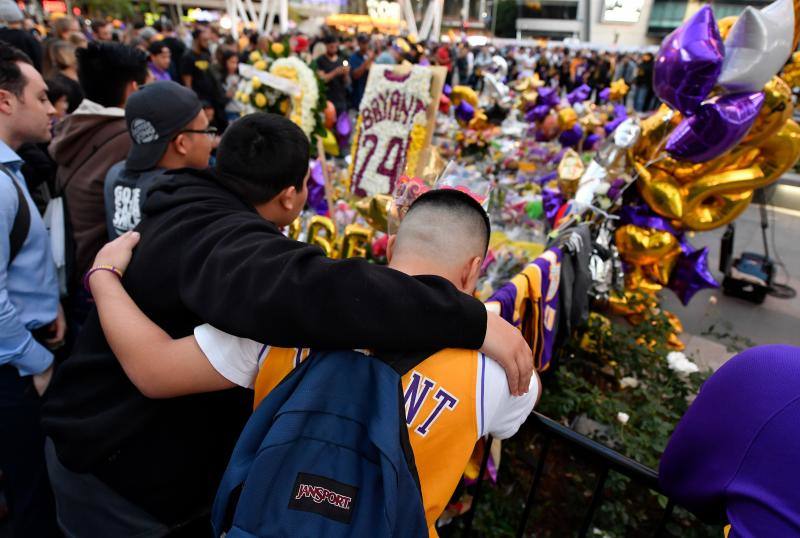 Fotos: El homenaje de los Lakers a Kobe Bryant: nunca se había visto nada igual