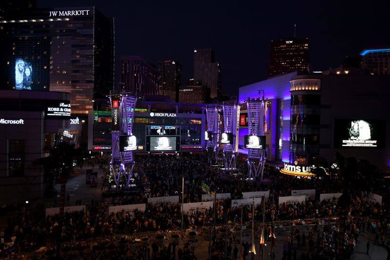 Fotos: El homenaje de los Lakers a Kobe Bryant: nunca se había visto nada igual