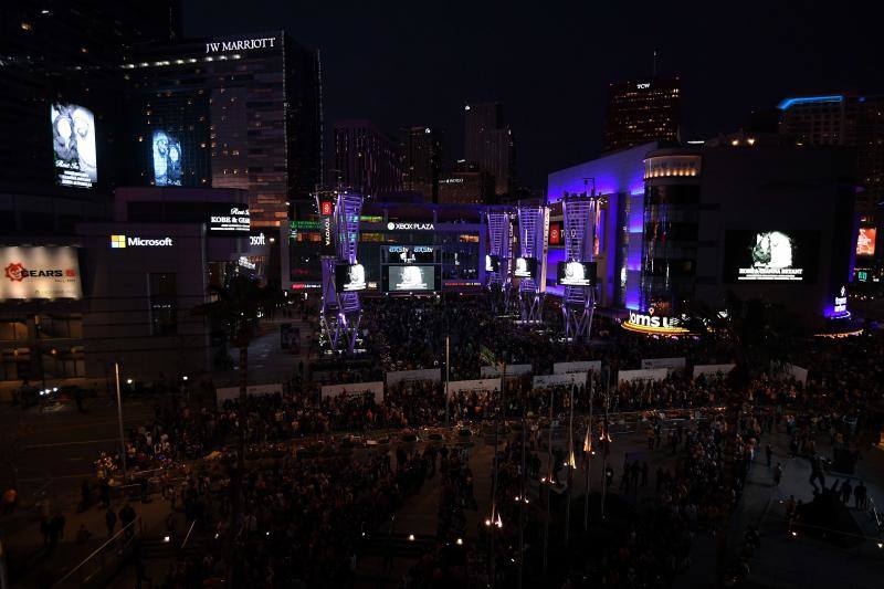 Fotos: El homenaje de los Lakers a Kobe Bryant: nunca se había visto nada igual