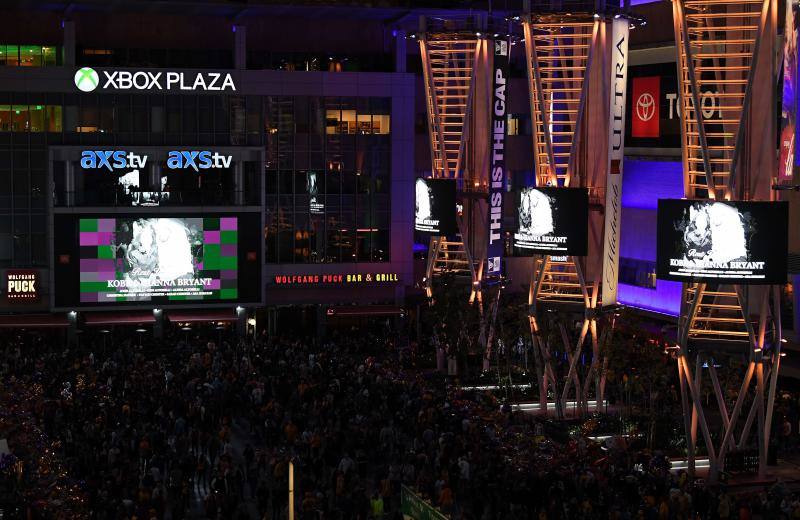 Fotos: El homenaje de los Lakers a Kobe Bryant: nunca se había visto nada igual