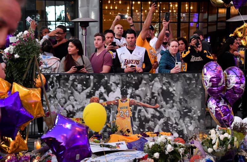 Fotos: El homenaje de los Lakers a Kobe Bryant: nunca se había visto nada igual