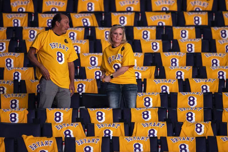 Fotos: El homenaje de los Lakers a Kobe Bryant: nunca se había visto nada igual