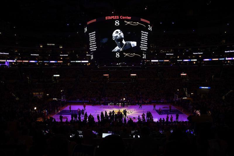 Fotos: El homenaje de los Lakers a Kobe Bryant: nunca se había visto nada igual