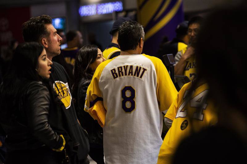 Fotos: El homenaje de los Lakers a Kobe Bryant: nunca se había visto nada igual