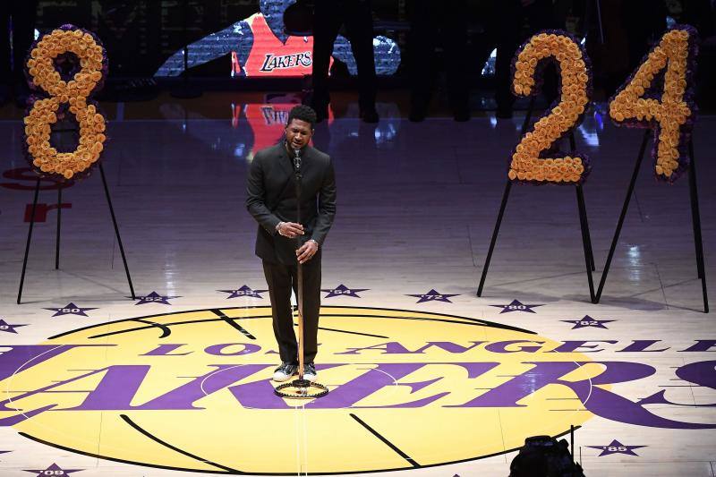 Fotos: El homenaje de los Lakers a Kobe Bryant: nunca se había visto nada igual