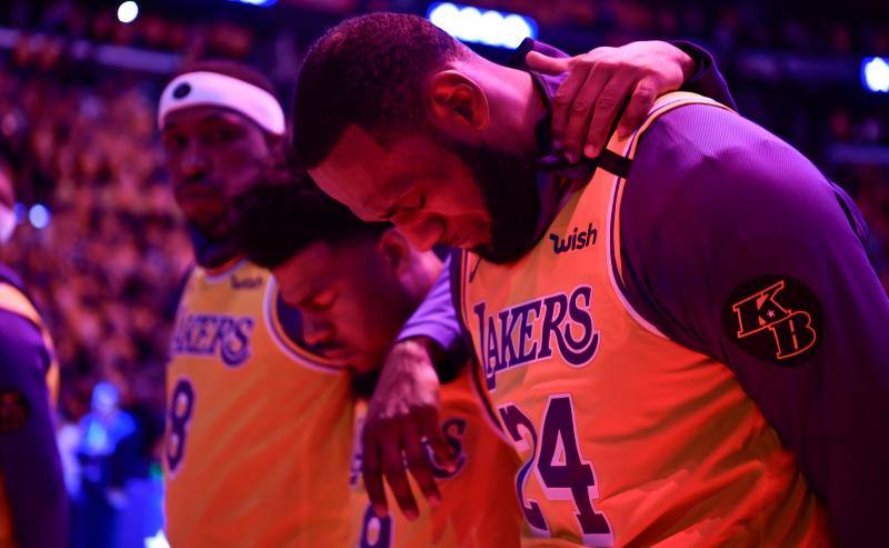 Fotos: El homenaje de los Lakers a Kobe Bryant: nunca se había visto nada igual