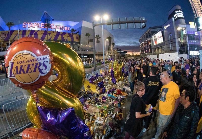 Fotos: El homenaje de los Lakers a Kobe Bryant: nunca se había visto nada igual