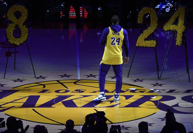 Fotos: El homenaje de los Lakers a Kobe Bryant: nunca se había visto nada igual