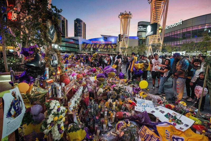 Fotos: El homenaje de los Lakers a Kobe Bryant: nunca se había visto nada igual