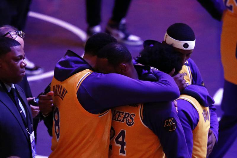 Fotos: El homenaje de los Lakers a Kobe Bryant: nunca se había visto nada igual