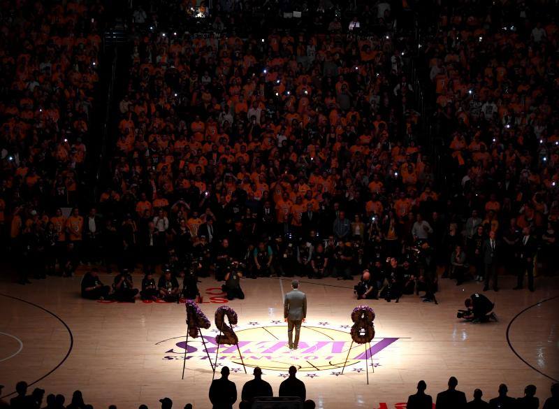 Fotos: El homenaje de los Lakers a Kobe Bryant: nunca se había visto nada igual