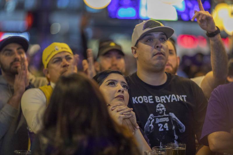 Fotos: El homenaje de los Lakers a Kobe Bryant: nunca se había visto nada igual