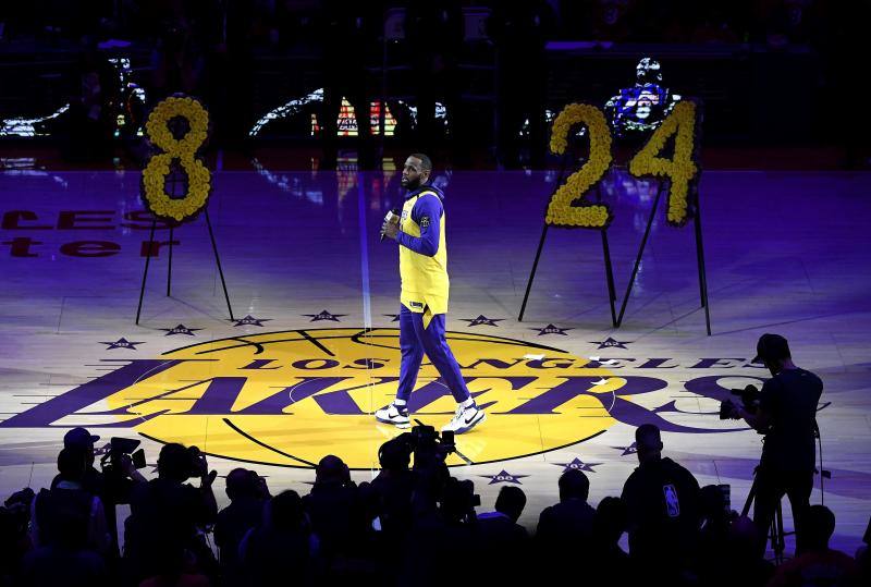 Fotos: El homenaje de los Lakers a Kobe Bryant: nunca se había visto nada igual