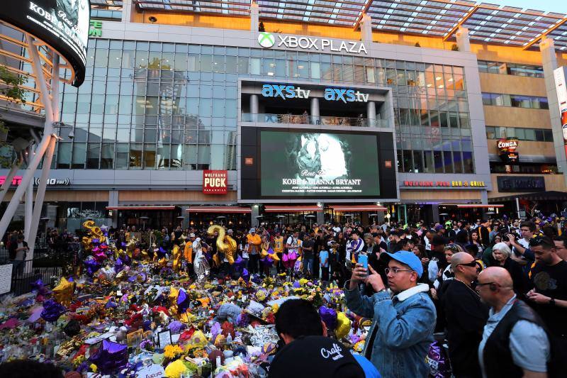 Fotos: El homenaje de los Lakers a Kobe Bryant: nunca se había visto nada igual