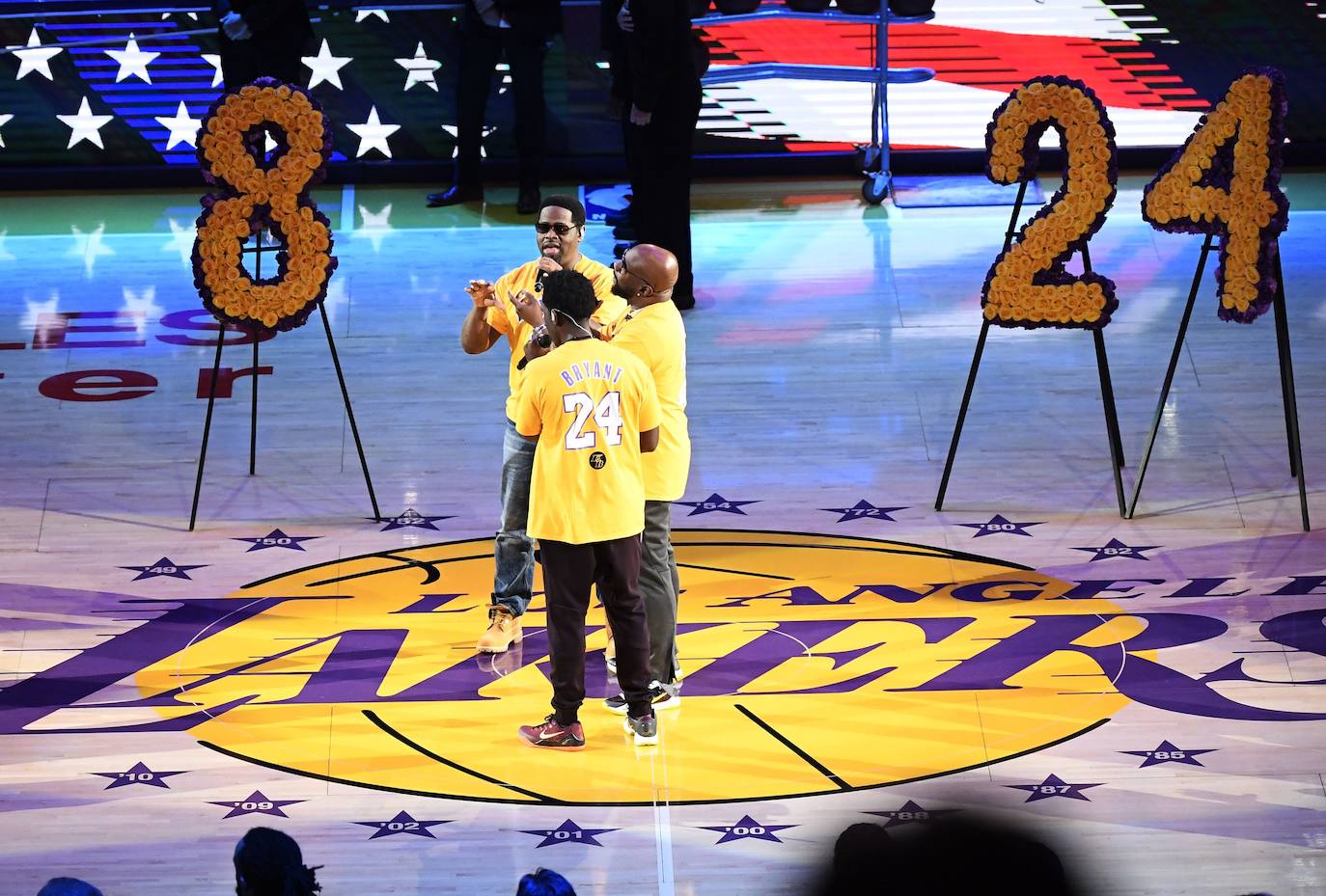 Fotos: El homenaje de los Lakers a Kobe Bryant: nunca se había visto nada igual