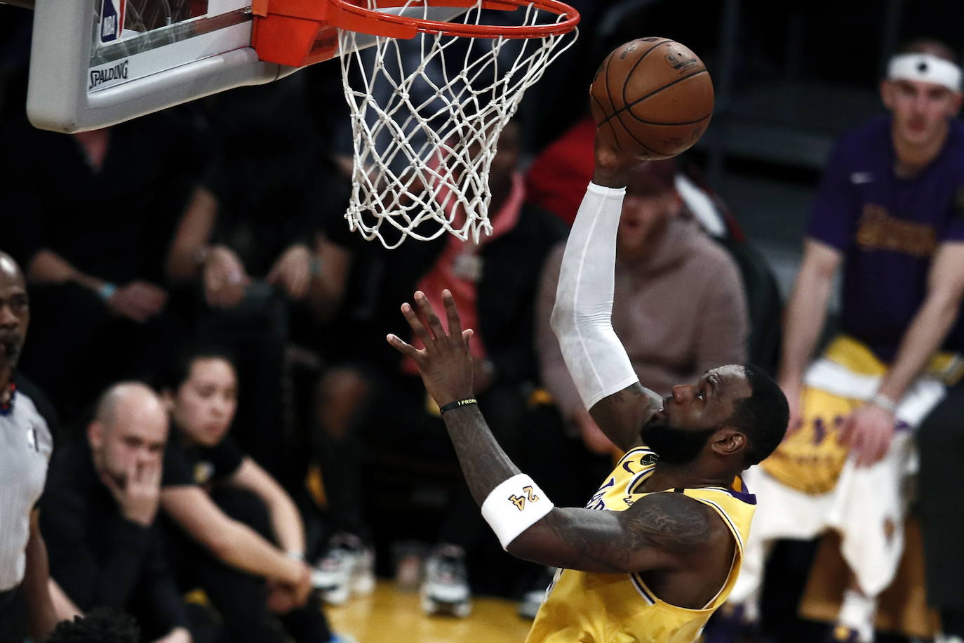 Fotos: El homenaje de los Lakers a Kobe Bryant: nunca se había visto nada igual