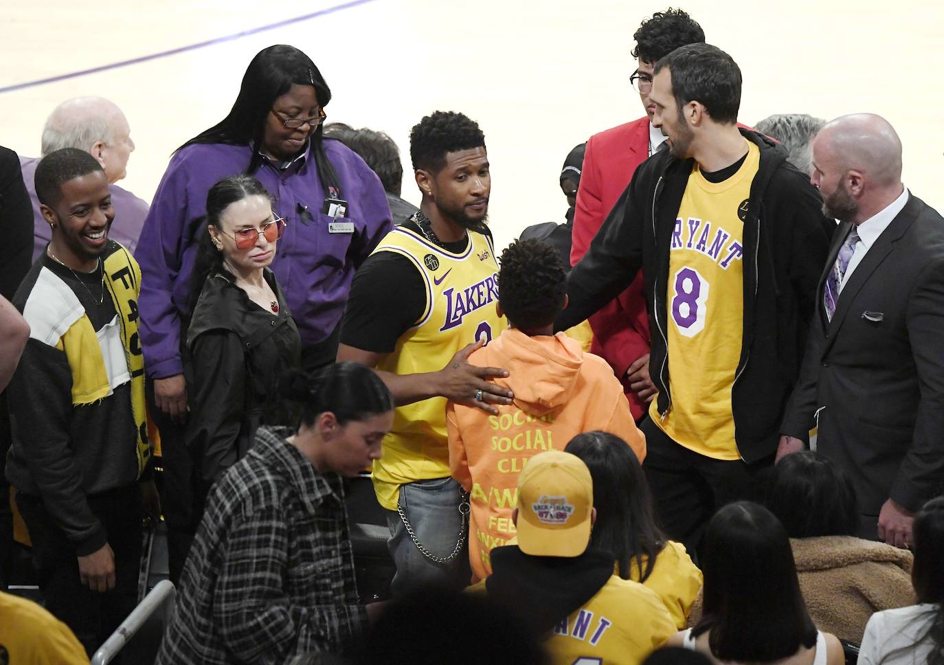 Fotos: El homenaje de los Lakers a Kobe Bryant: nunca se había visto nada igual