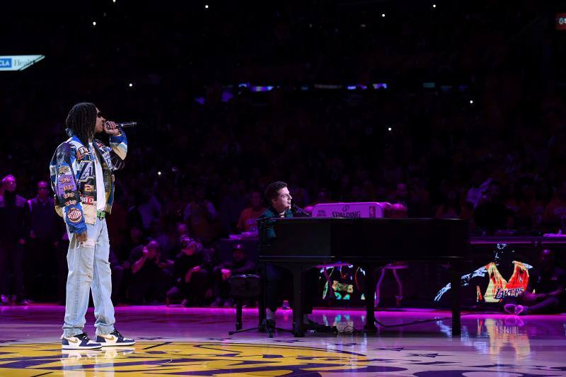 Fotos: El homenaje de los Lakers a Kobe Bryant: nunca se había visto nada igual