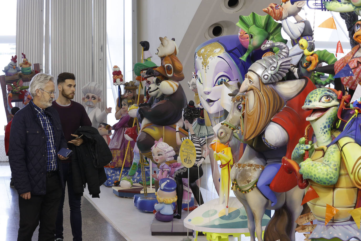 Exposición del ninot de las Fallas 2020.