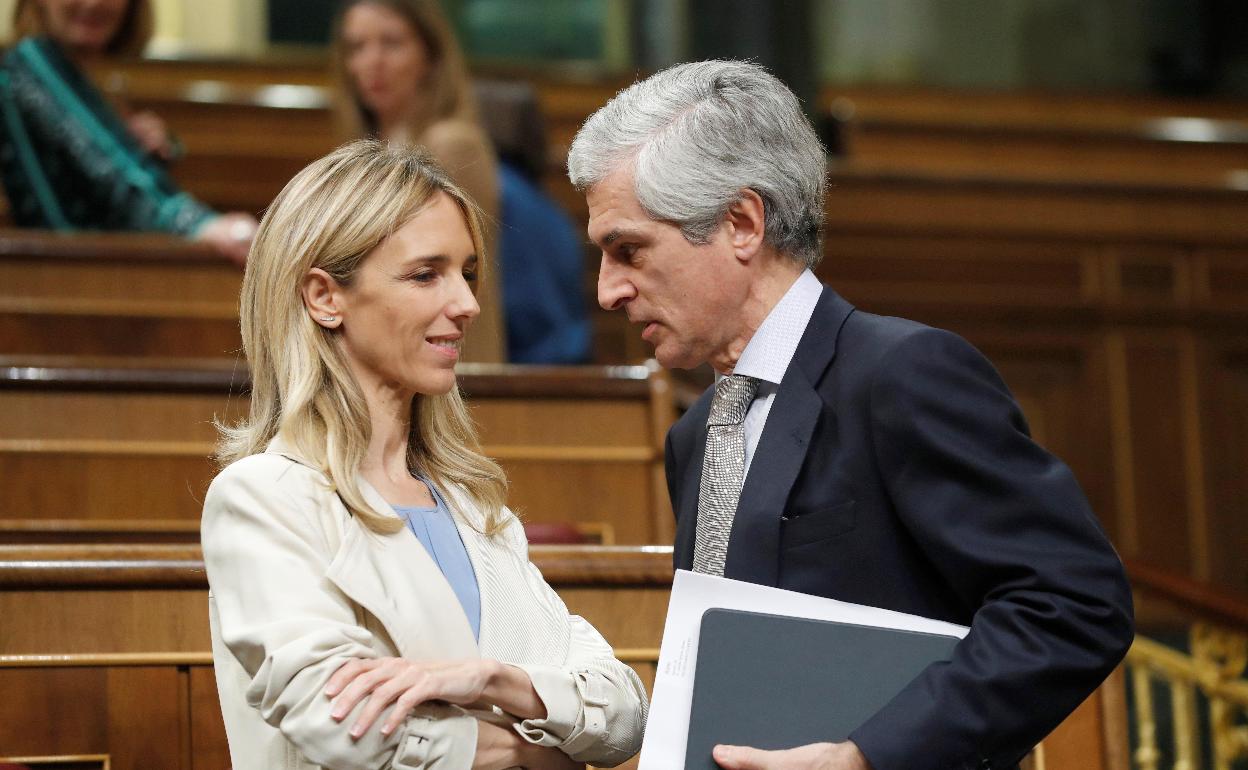 La portavoz del Partido Popular en el Congreso de los Diputados, Cayetana Álvarez de Toledo.