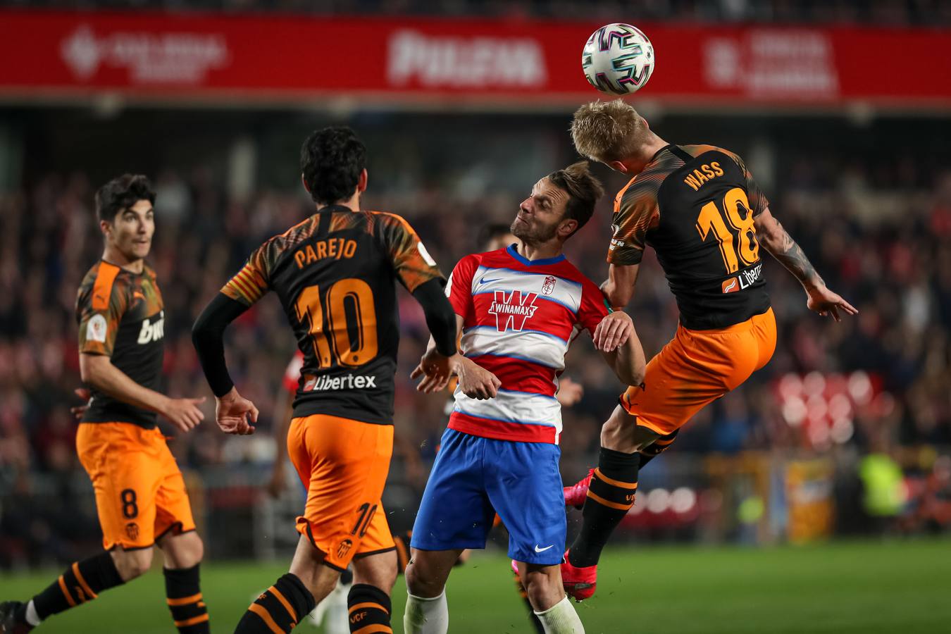 Granada-Valencia. Copa del Rey. Cuartos de final.