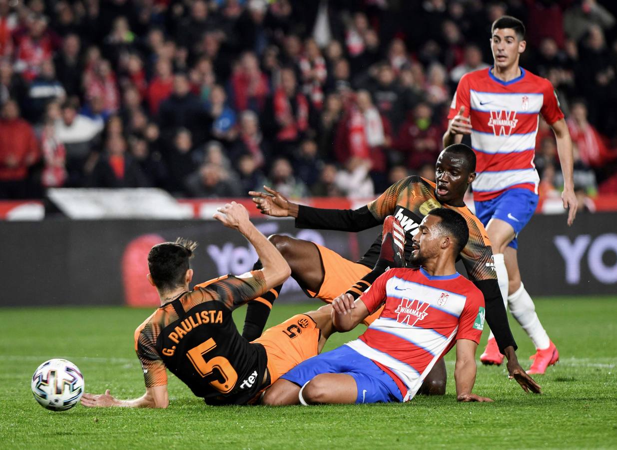 Granada-Valencia. Copa del Rey. Cuartos de final.