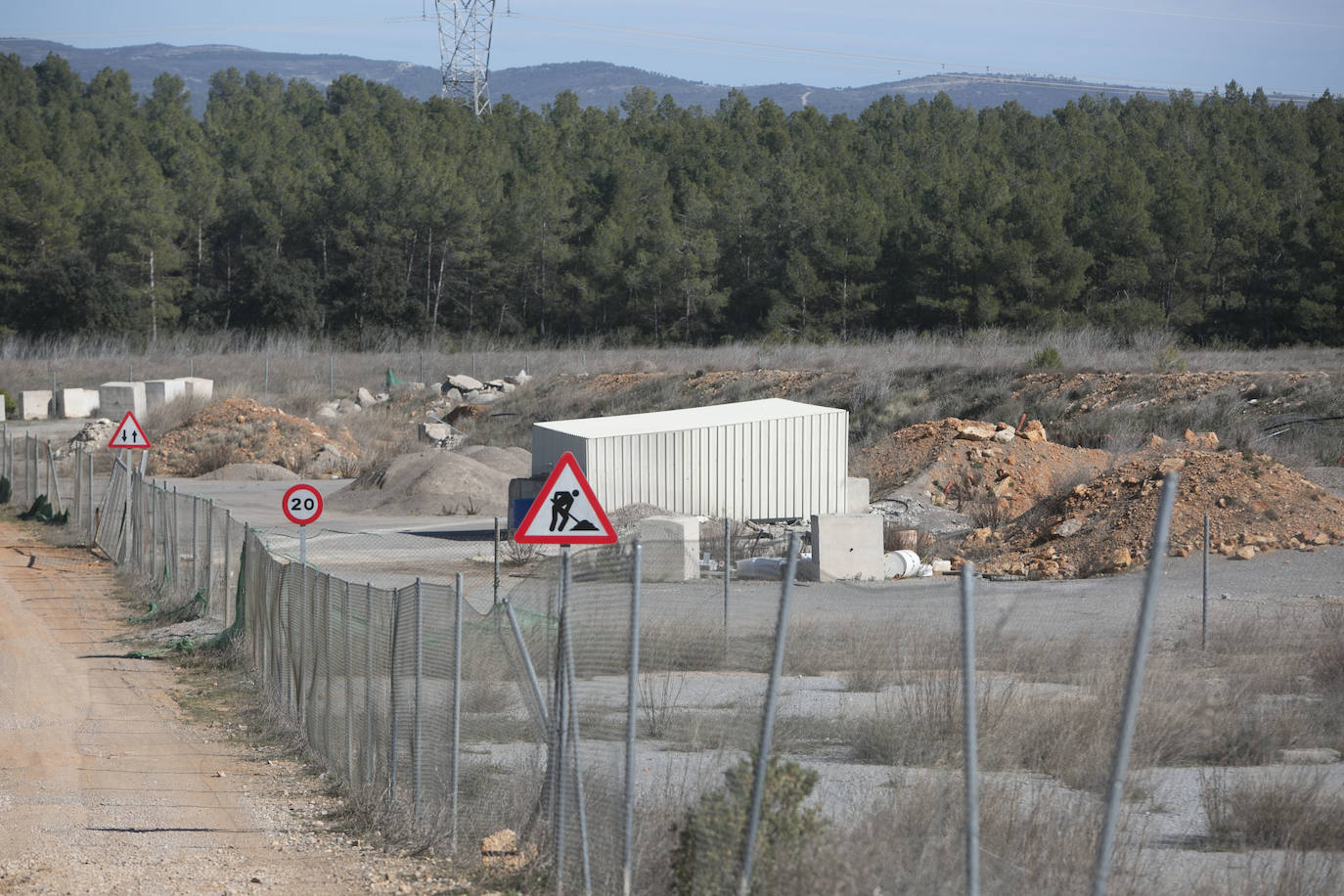 Fotos: Obras paradas en la cárcel de Siete Aguas