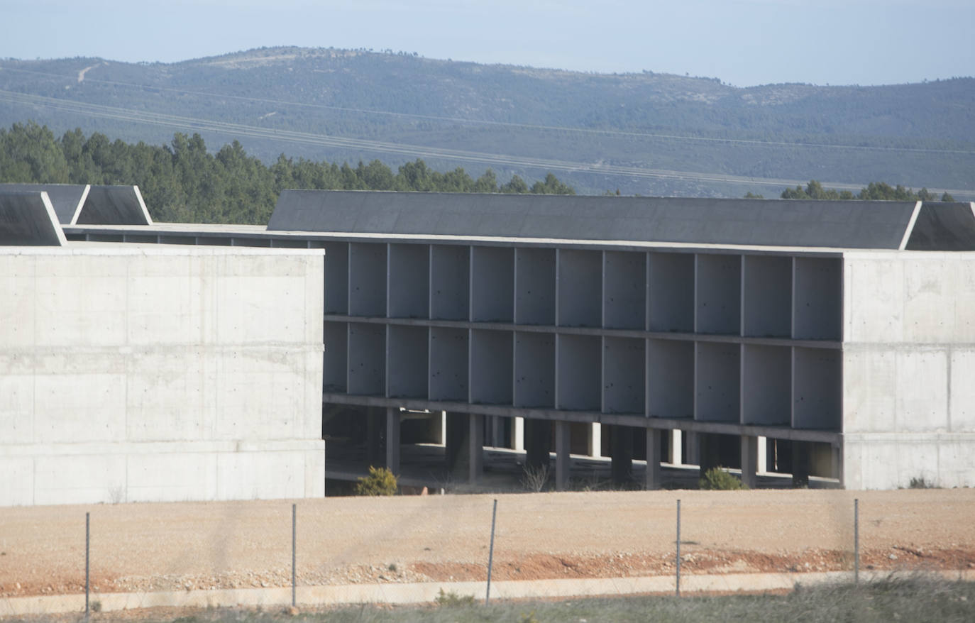 Fotos: Obras paradas en la cárcel de Siete Aguas