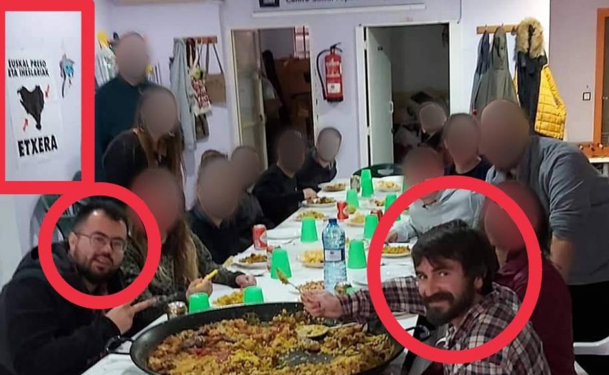 El PP pide el cese de dos cargos públicos del gobierno de Gandia por hacer apología de los presos etarras