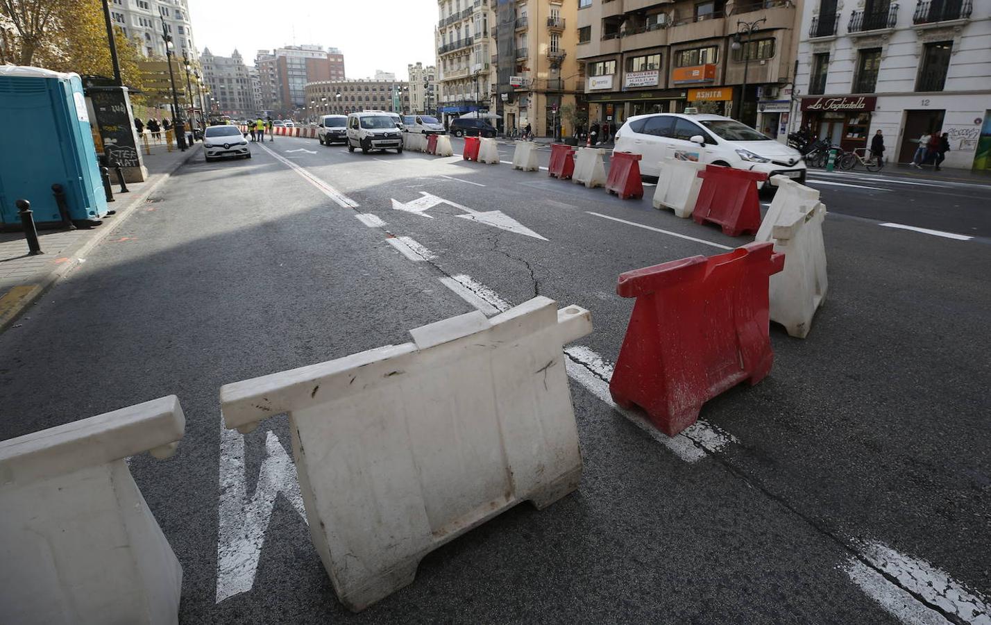 Fotos: Fotos de las obras en calle Xàtiva