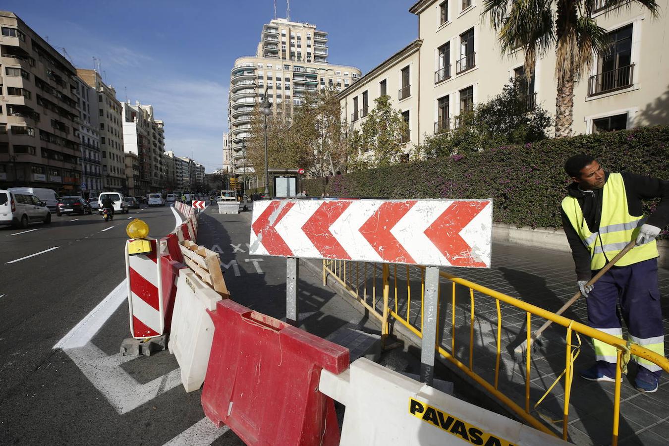 Fotos: Fotos de las obras en calle Xàtiva