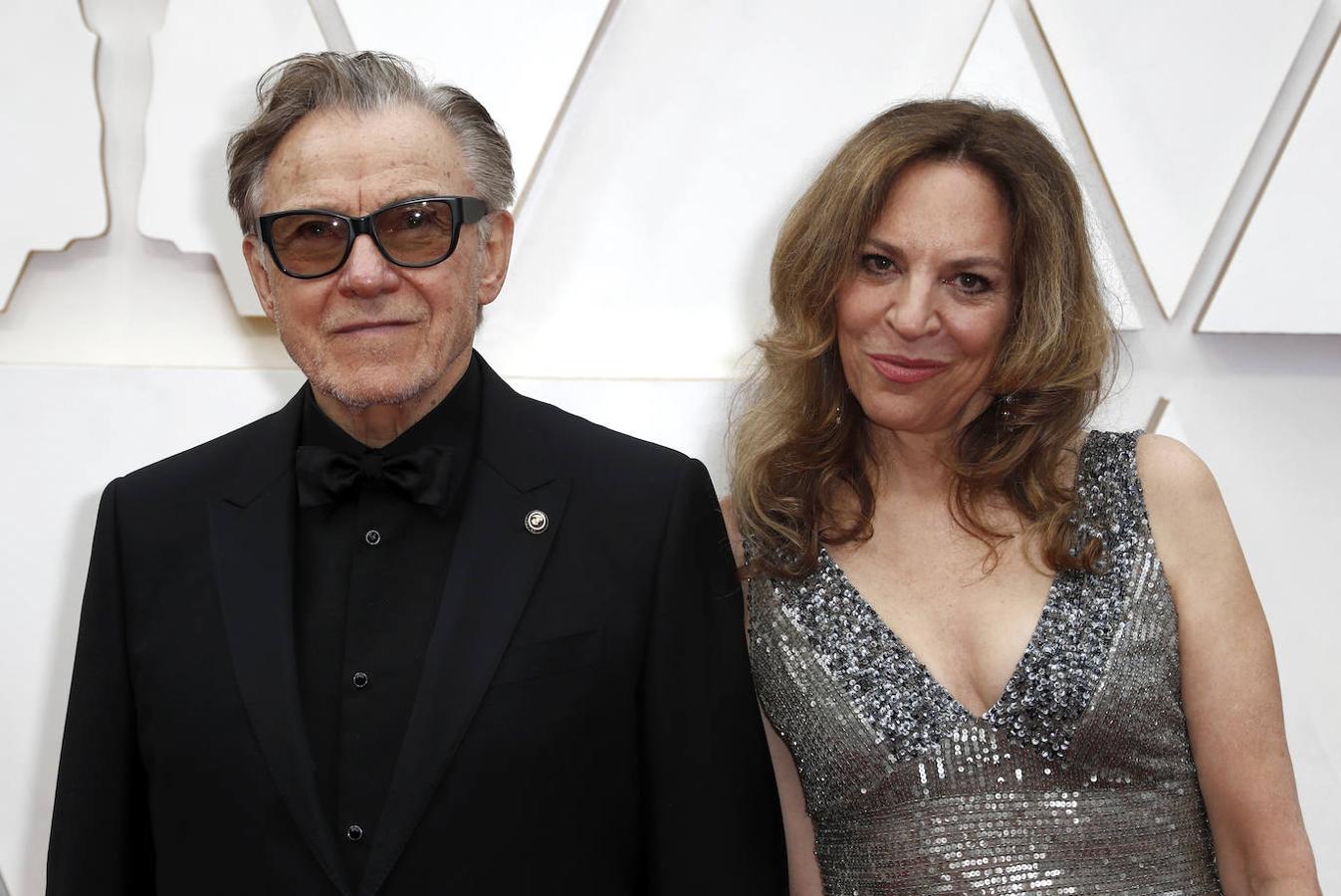 Harvey Keitel and Daphna Kastner