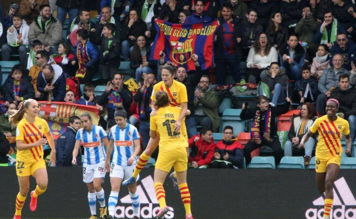 Marta Torrejón marcó 4 de los 10 goles el partido.