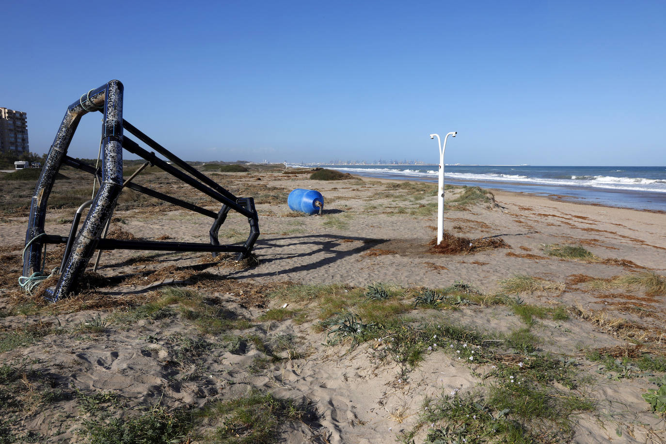 Fotos: Estado de las playas valencianas después de los temporales