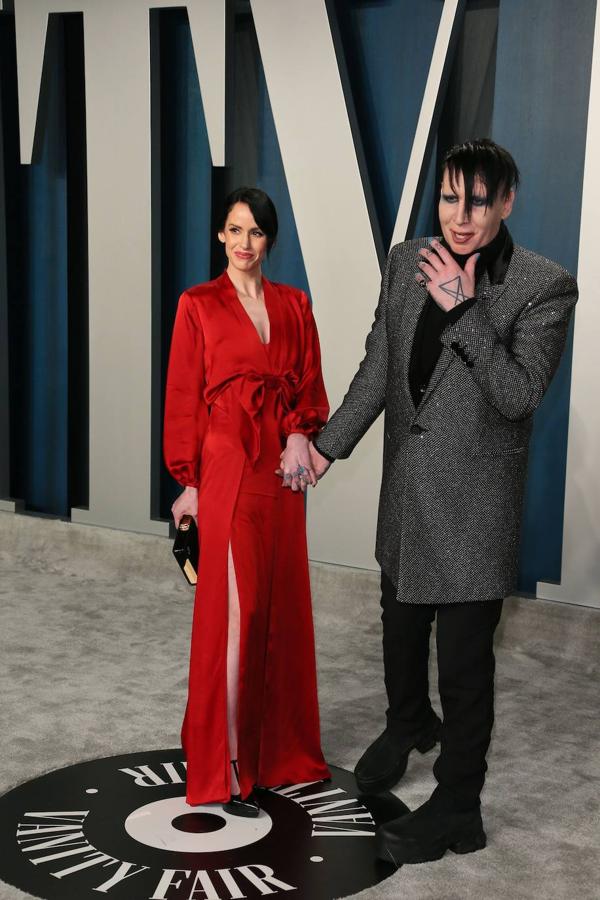 Marilyn Manson y Lindsay Usich