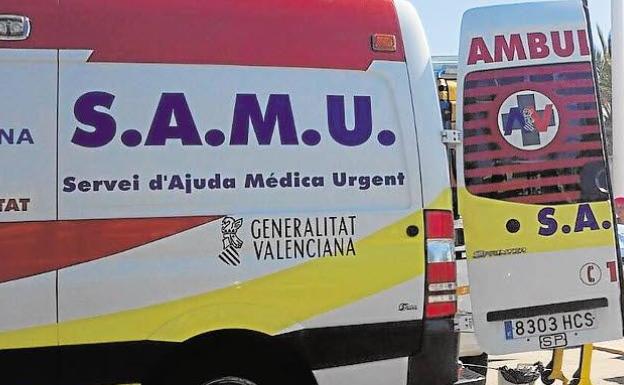 Heridos dos peatones al ser atropellados por un coche en la avenida del Cid en Valencia