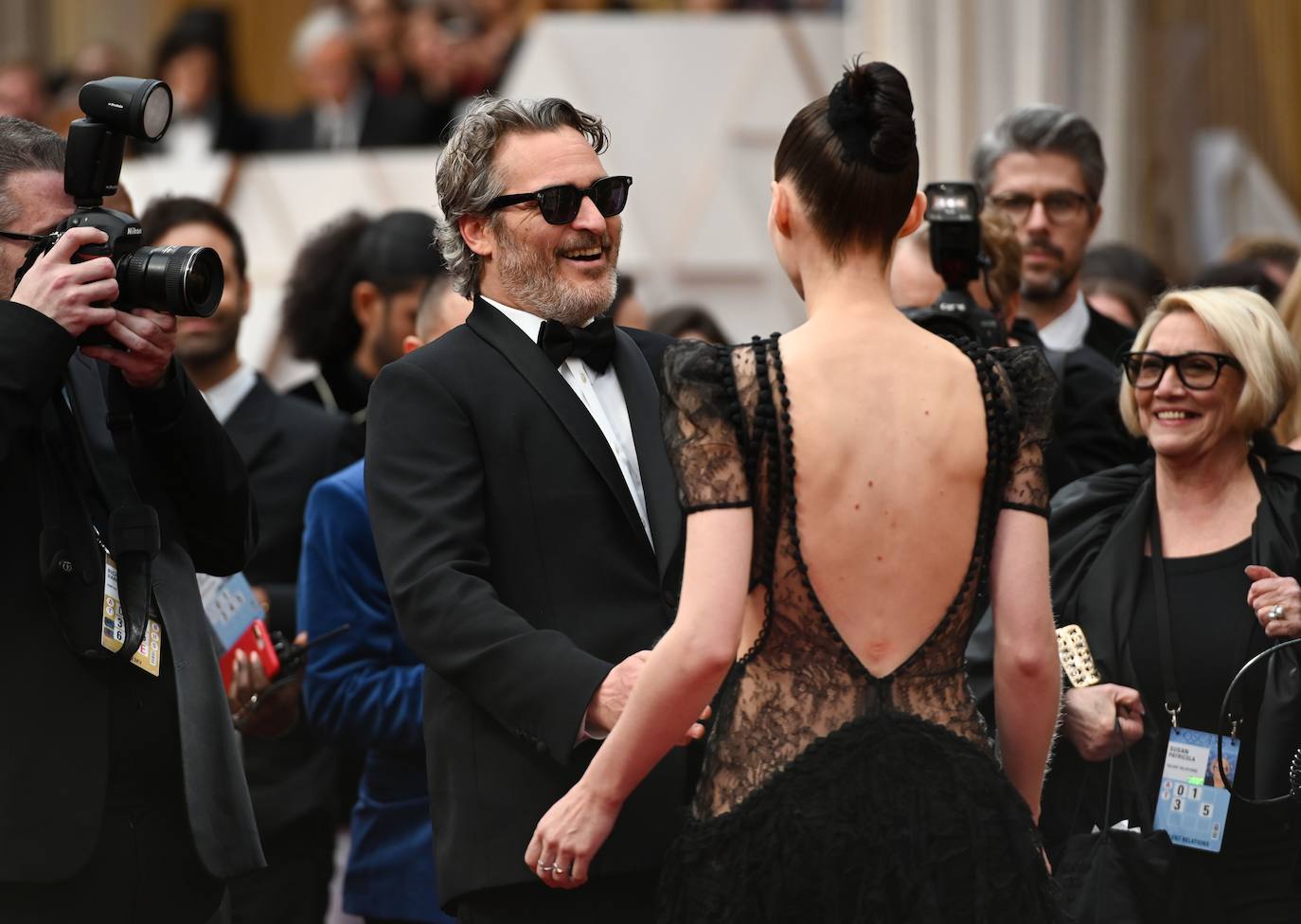 Joaquin Phoenix y Rooney Mara