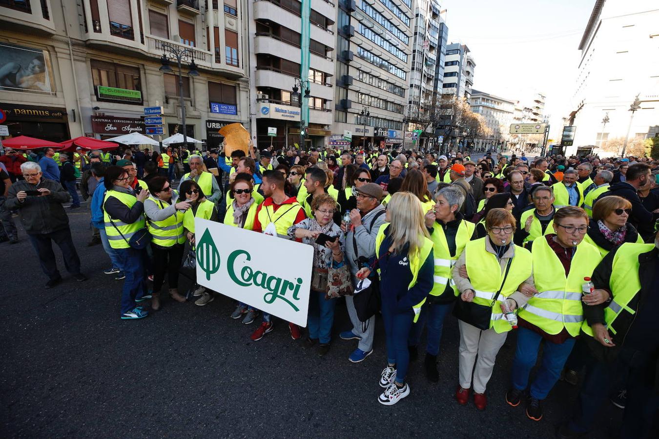 Fotos: Manifestación de tractores en el centro de Valencia