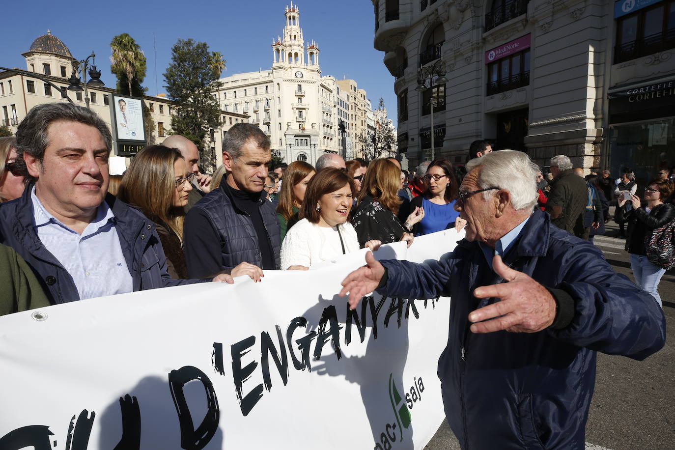 Fotos: Manifestación de tractores en el centro de Valencia