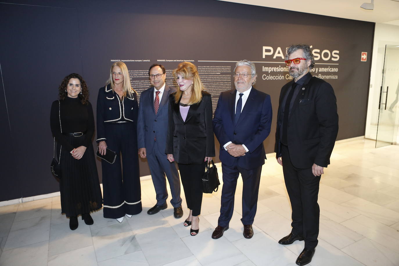 La primera exposición de la colección de Carmen Thyssenen 15 años llega a Fundación Bancaja con obras de Monet, Gauguin y Pissarro que homenajean el paisaje visto por el impresionismo europeo y norteamericano de los siglos XIX y XX. La propia baronesa acudió este viernes a la inauguración de 'Paraísos. Impresionismo europeo y americano, una muestra casi única, que invita al espectador a recorrer este movimiento artístico y que estará en Valencia hasta el 28 de junio.