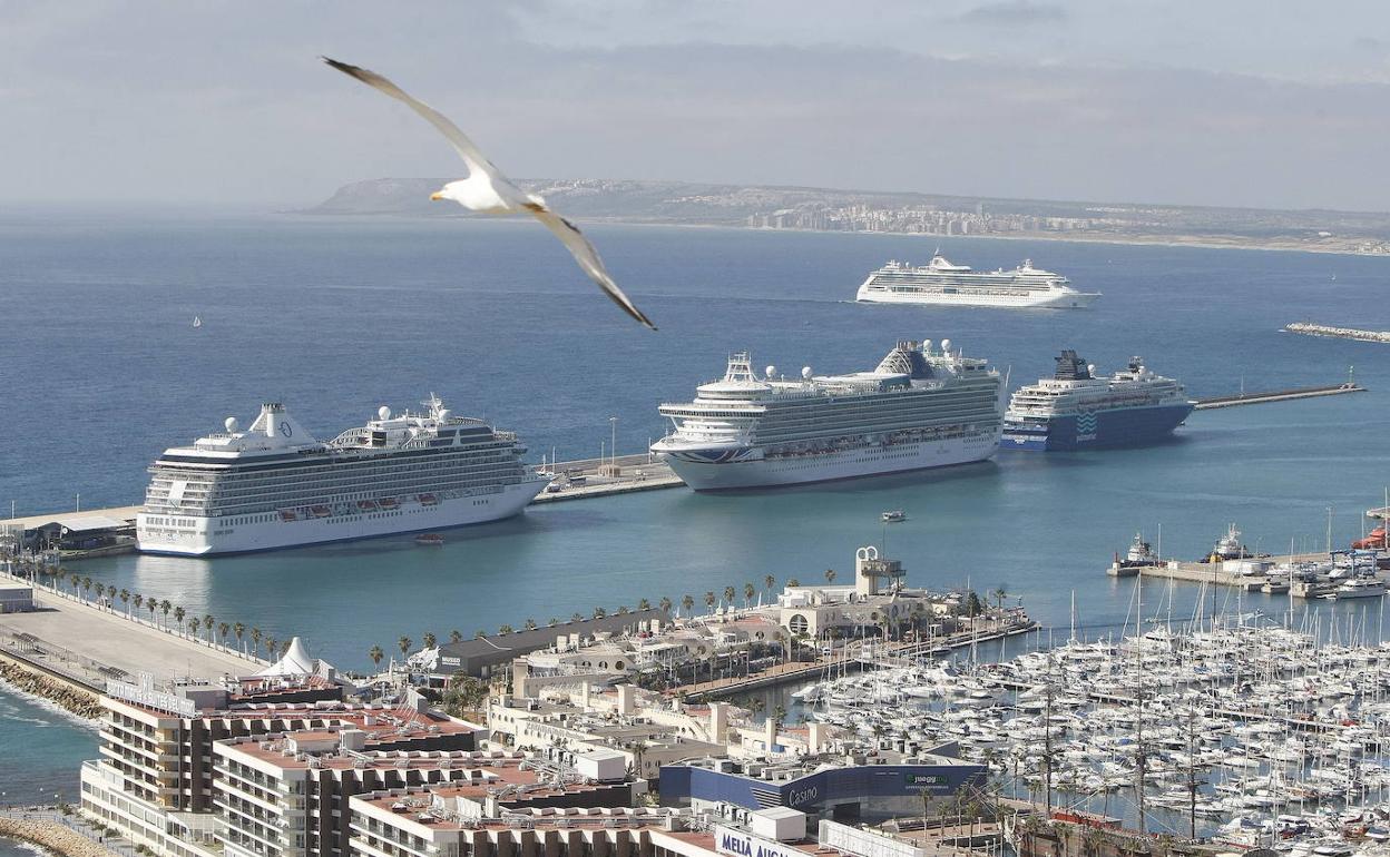 Puerto de Alicante.