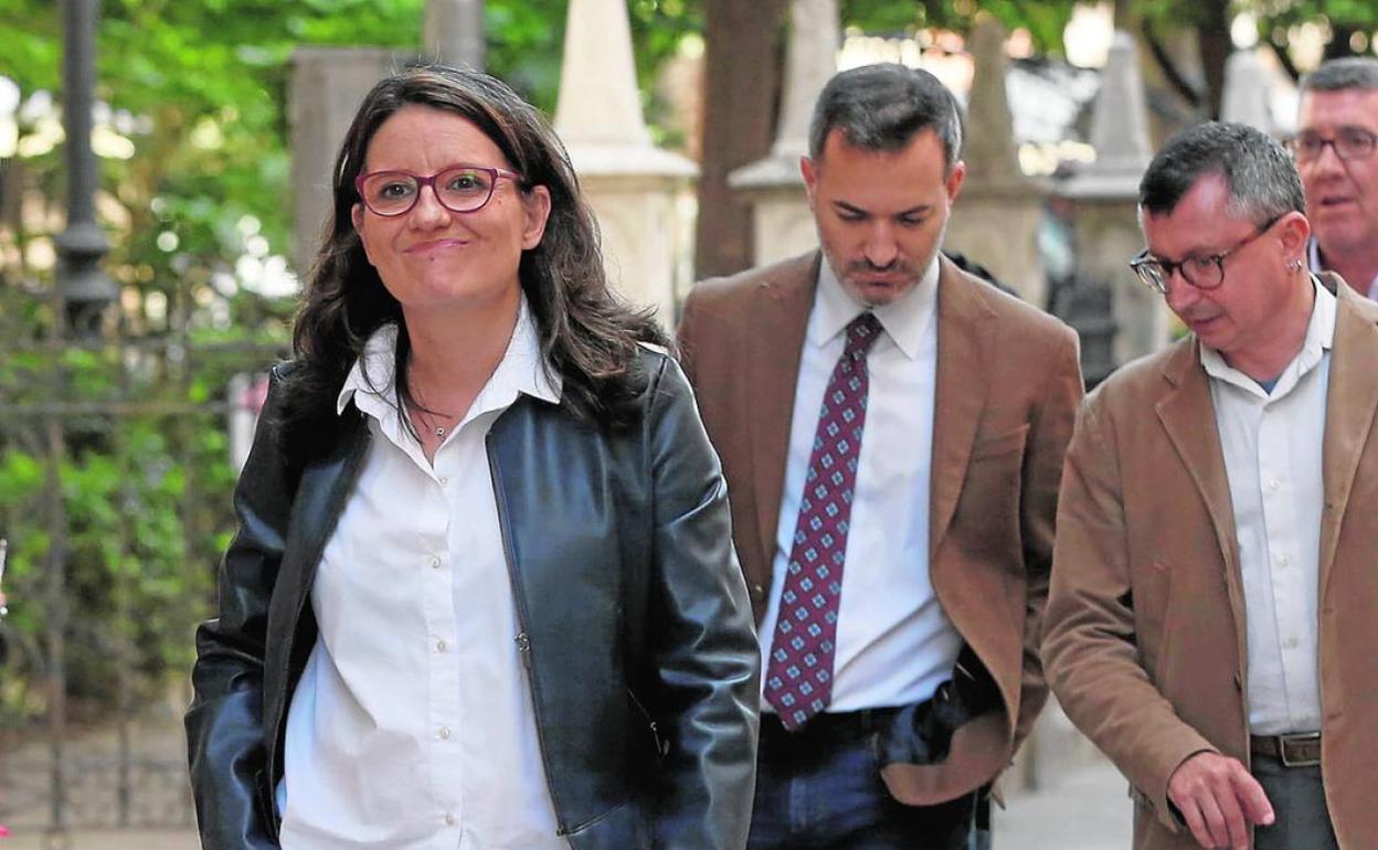 La vicepresidenta Mónica Oltra.