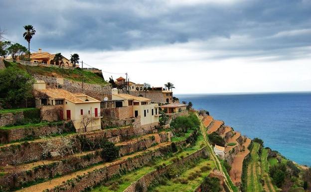 Sierra de La Tramuntana en Mallorca.