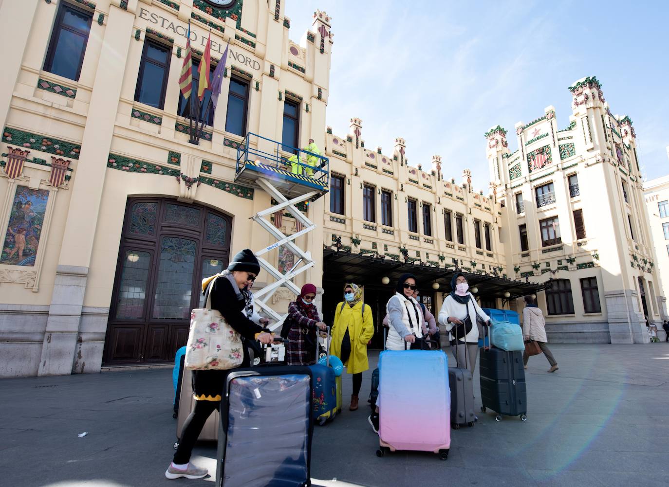 Estación del Norte de Valencia.