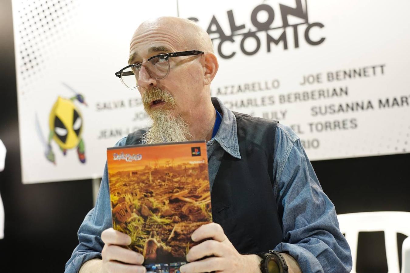 Brian Azzarello en el Salón del Cómic de Valencia