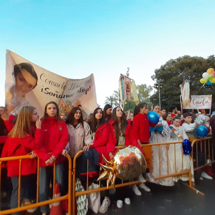 Ambiente fallero en la Crida.