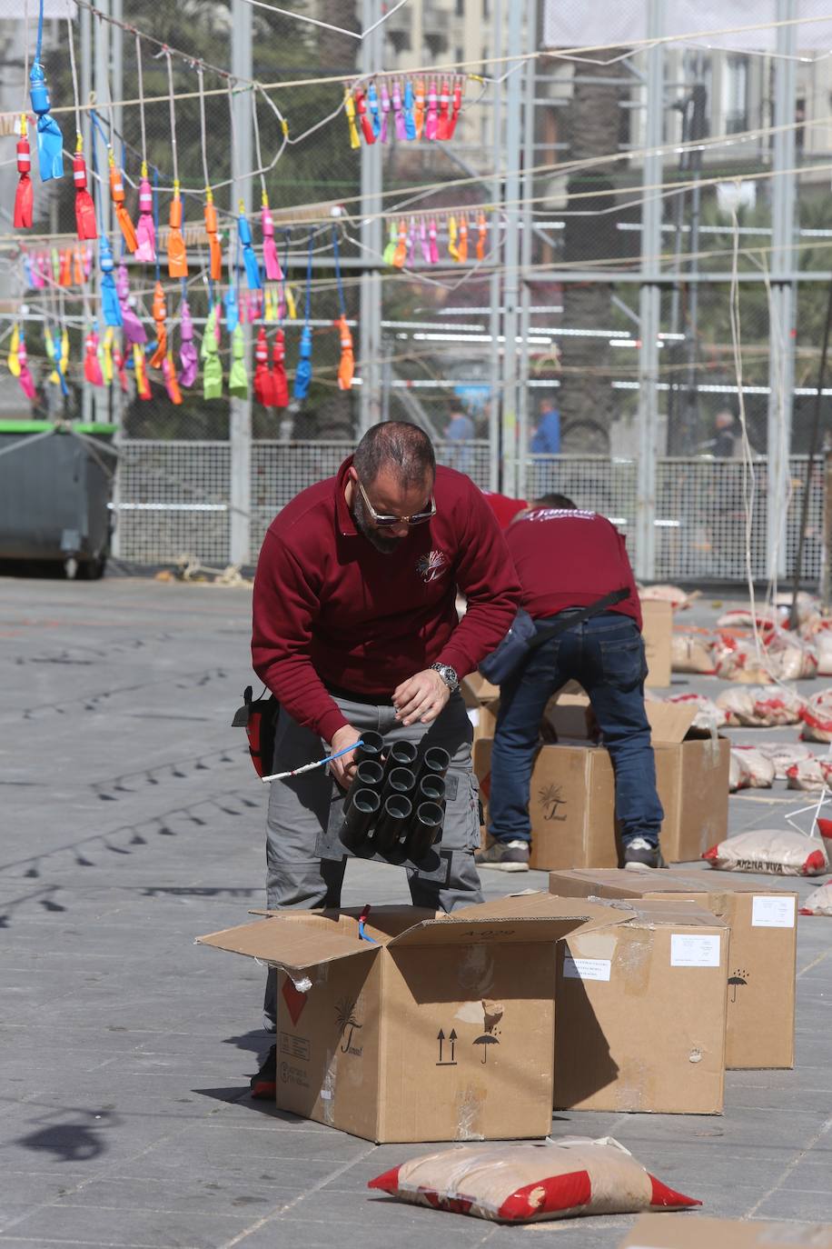 Suspendida la segunda mascletà de Fallas